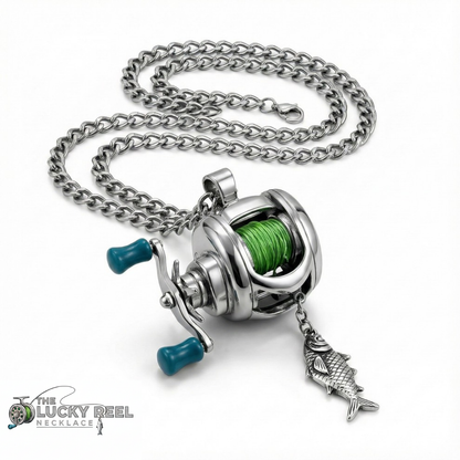 Mini Fishing Reel Jewelry Set